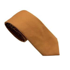 J. Crew Men's Solid Caramel Tie
